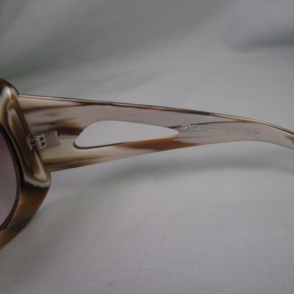 SPY Optic Sunglasses KIRA Brown White Plastic - Picture 6 of 8